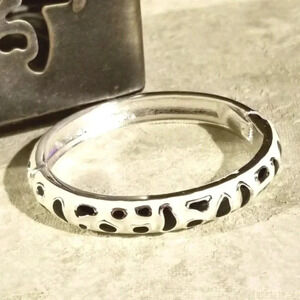 Retro Cool Enamel Animal Print Deco Bangle Bracelet